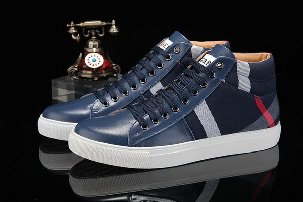 Burberry High-Top Fashion Men Shoes--016